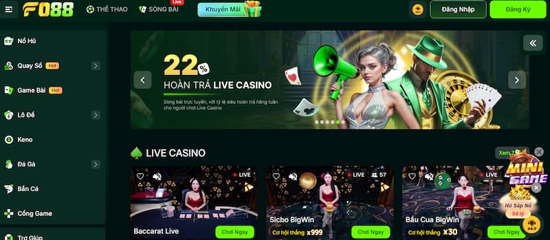 Tìm link chính chủ để bạn login FO88 